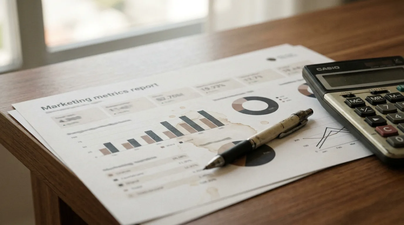 Relatório de campanhas de anúncios com métricas de custo por lead